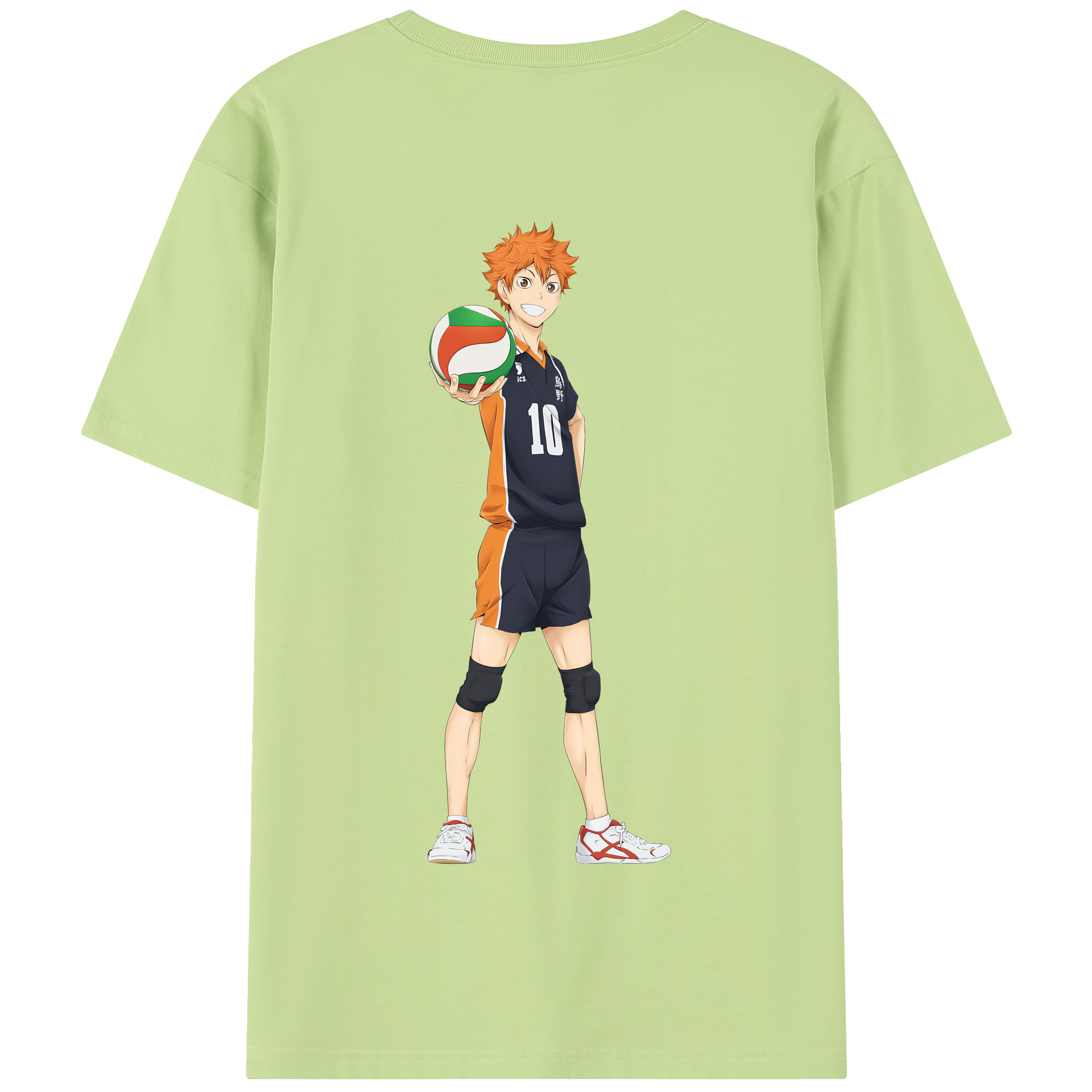 （画像用） ハイキュー!! Haikyu!! 綿100％半袖Tシャツ（背面プリント）